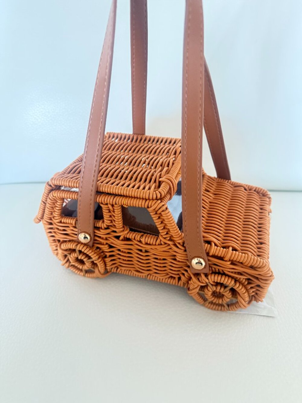 NEW Tommy Bahama Wicker Jeep SUV Car Bag purse tik tok viral